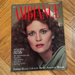 Faye Dunaway Ambiance magazine